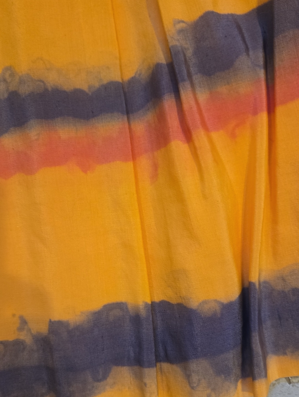 New Dana Buchman Sherbert Multi-Color Pleated Midi Skirt - Picture 6 of 7